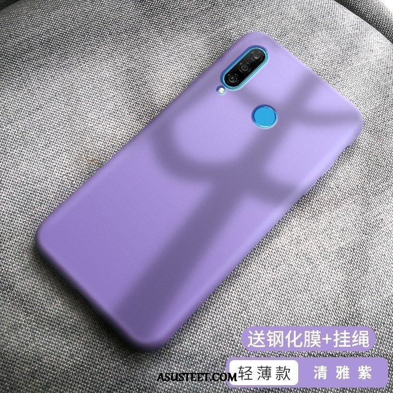 Huawei P30 Lite Kuori Kuoret Pehmeä Neste Puhelimen Violetti Kotelo