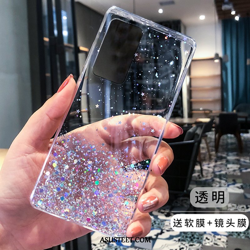 Huawei P40 Kuori Kuoret Jauhe Läpinäkyvä Silikoni Murtumaton