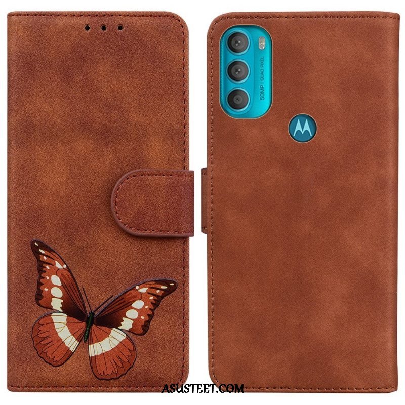 Kotelot Moto G71 5G Skin Touch Butterfly