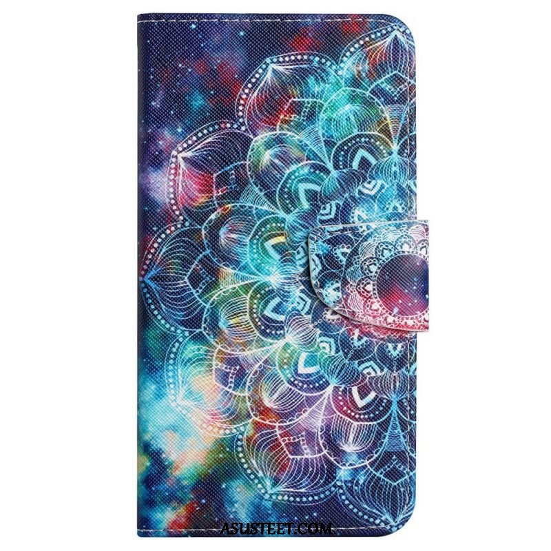 Kotelot Samsung Galaxy A13 Suojaketju Kuori Näyttävä Strappy Mandala