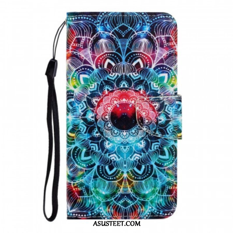 Kotelot Xiaomi Redmi Note 11 Pro Plus 5G Suojaketju Kuori Näyttävä Strappy Mandala