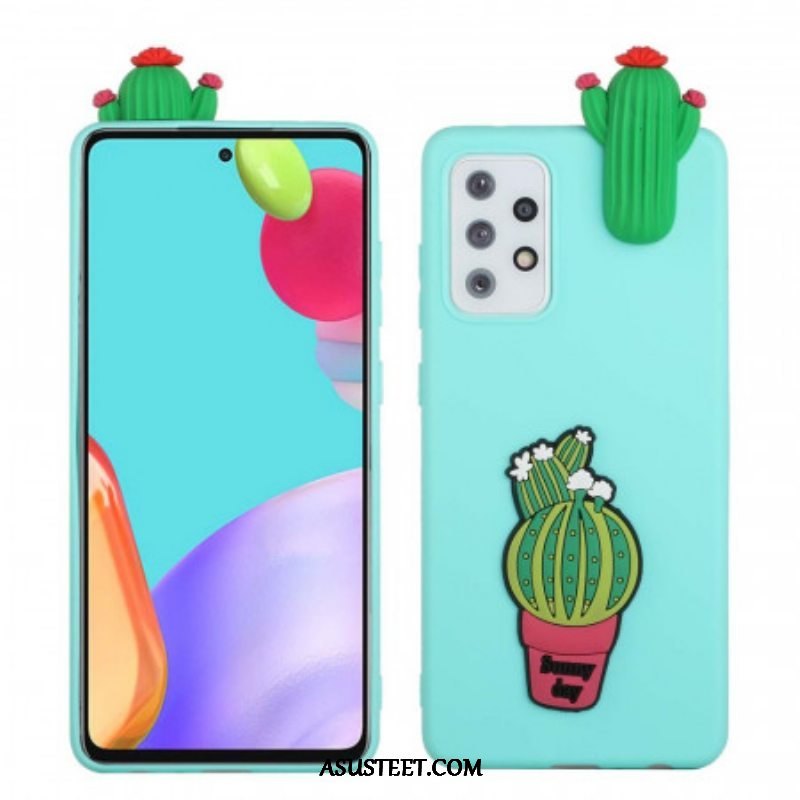 Kuori Samsung Galaxy A53 5G 3d Cactus Madness