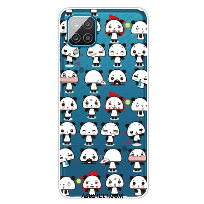 Kuori Samsung Galaxy M12 / A12 Saumaton Hauska Panda