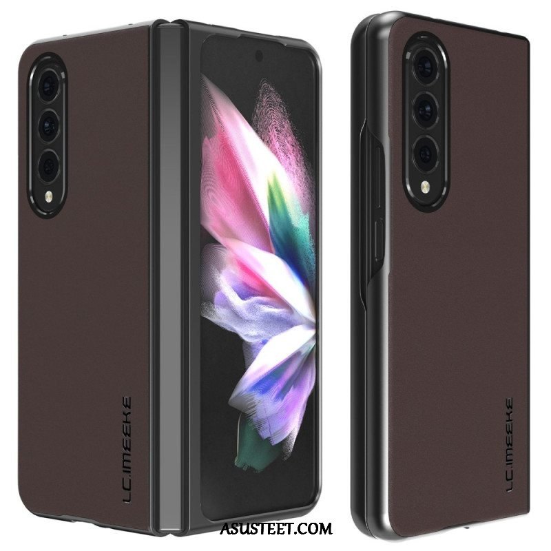 Kuori Samsung Galaxy Z Fold 4 Lc. Imeeke Pehmeä Keinonahka