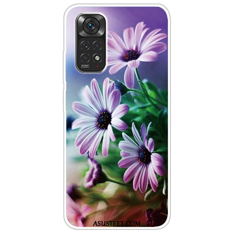 Kuori Xiaomi Redmi Note 11 Pro / 11 Pro 5G Realistisia Kukkia