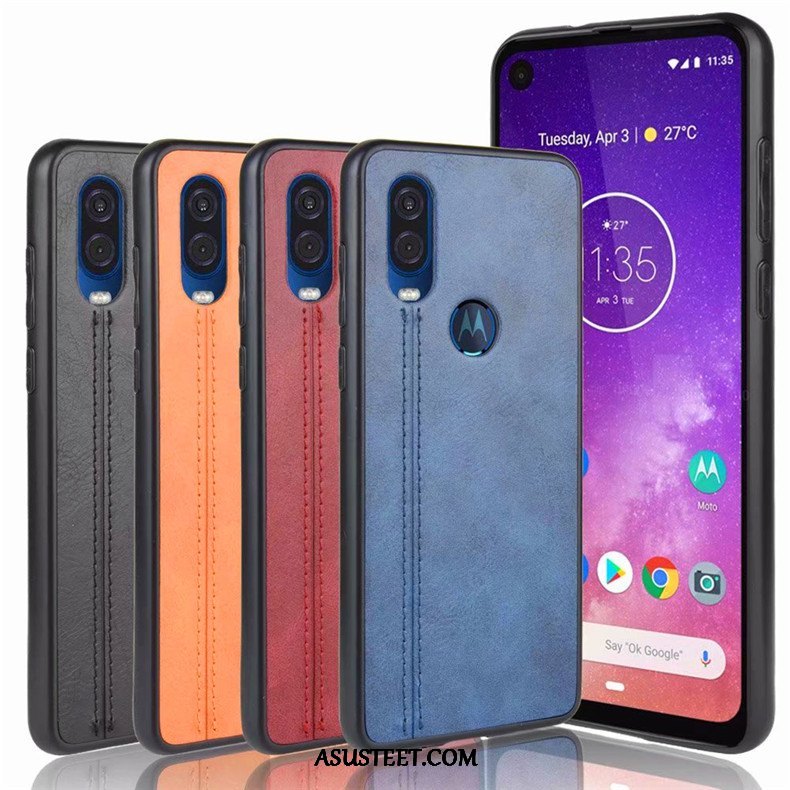 Motorola One Vision Kuori Kuoret Puhelimen Sininen All Inclusive Kotelo