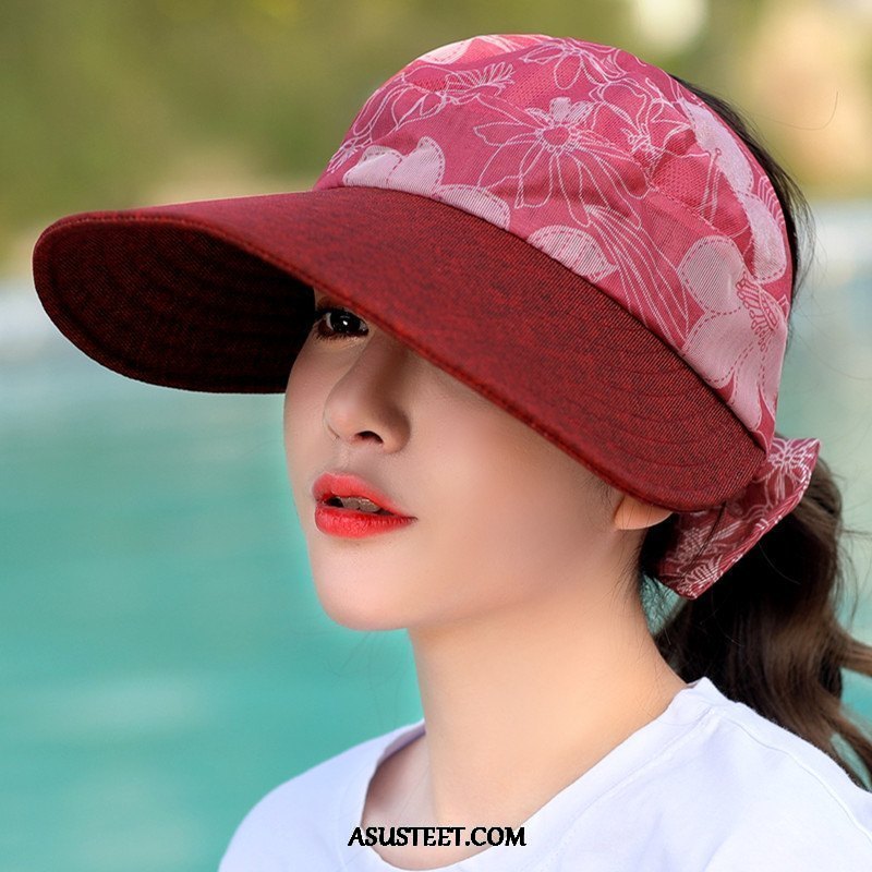 Naisten Hattu Aurinkohattu Pellava Suuri Naisille Mutka
