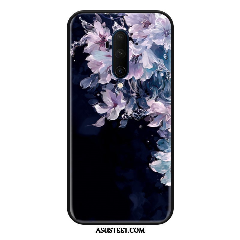 Oneplus 7t Pro Kuoret Kukka Persoonallisuus Kuori Luova Sininen