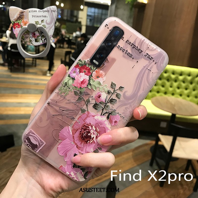 Oppo Find X2 Pro Kuoret Trendi Pehmeä Neste Silikoni Murtumaton All Inclusive