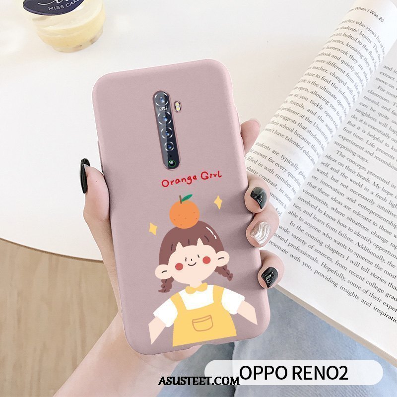 Oppo Reno 2 Kuoret Silikoni Rakastunut Suojaus Murtumaton Kuori