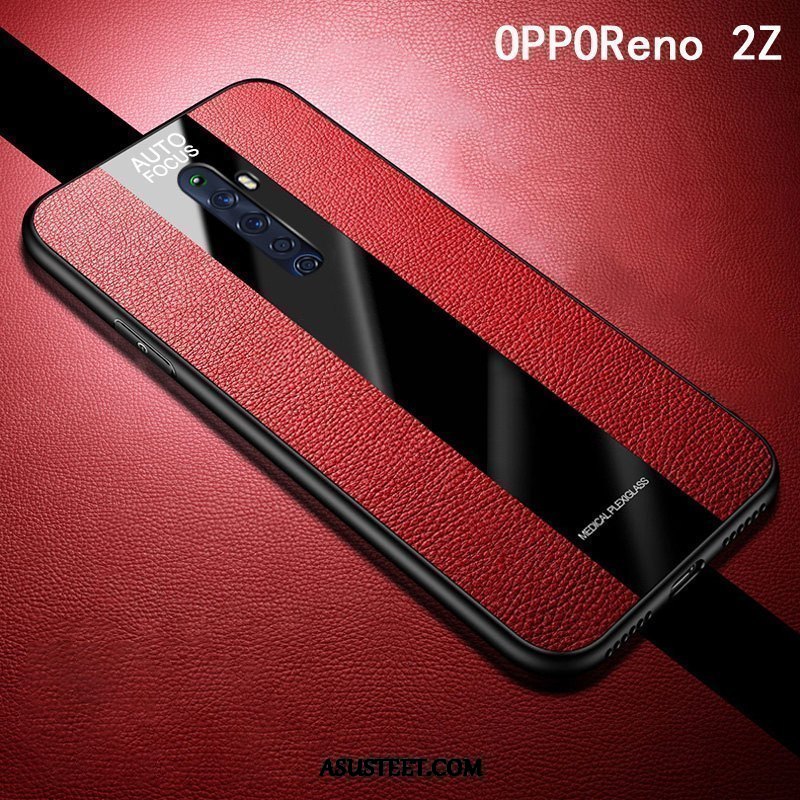 Oppo Reno 2 Z Kuoret Ohut Kotelo Nahkakotelo All Inclusive Ultra