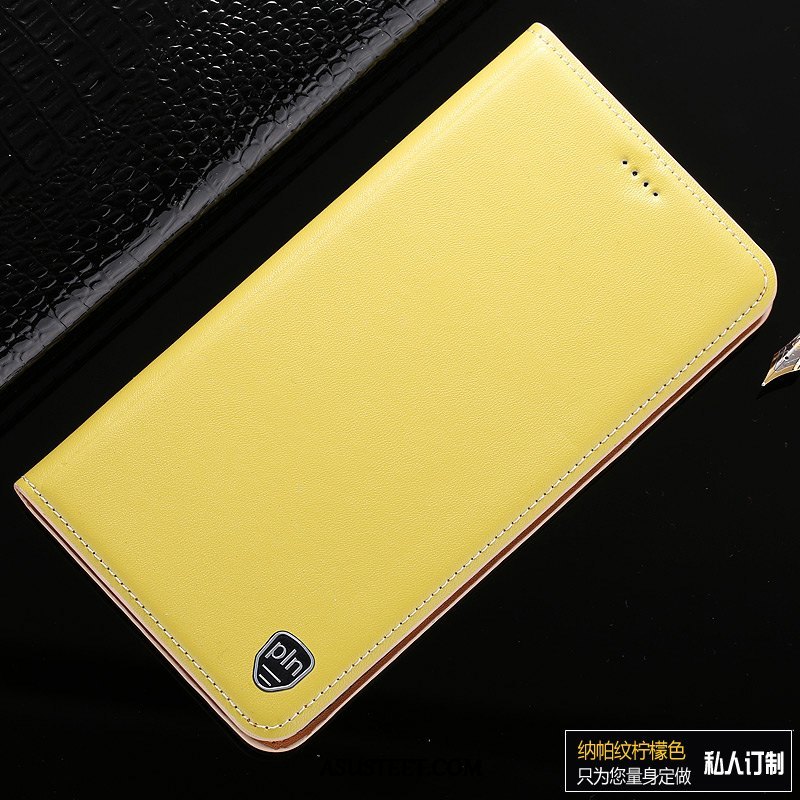 Samsung Galaxy A20s Kuoret Kotelo Tähti Keltainen Kuori Nahkakotelo