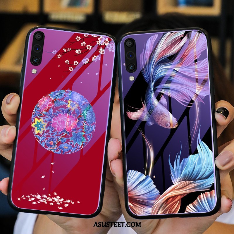 Samsung Galaxy A30s Kuori Kuoret Tähti Suojaus Violetti Kova