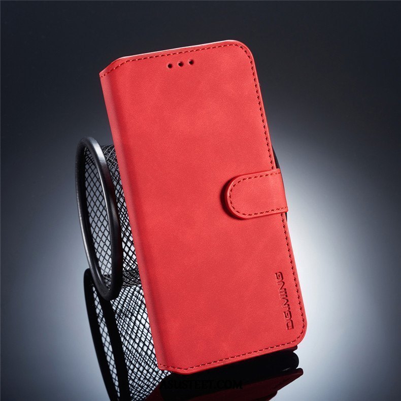 Samsung Galaxy A6 Kuori Kuoret Puhelimen Kotelo Punainen Pehmeä Neste