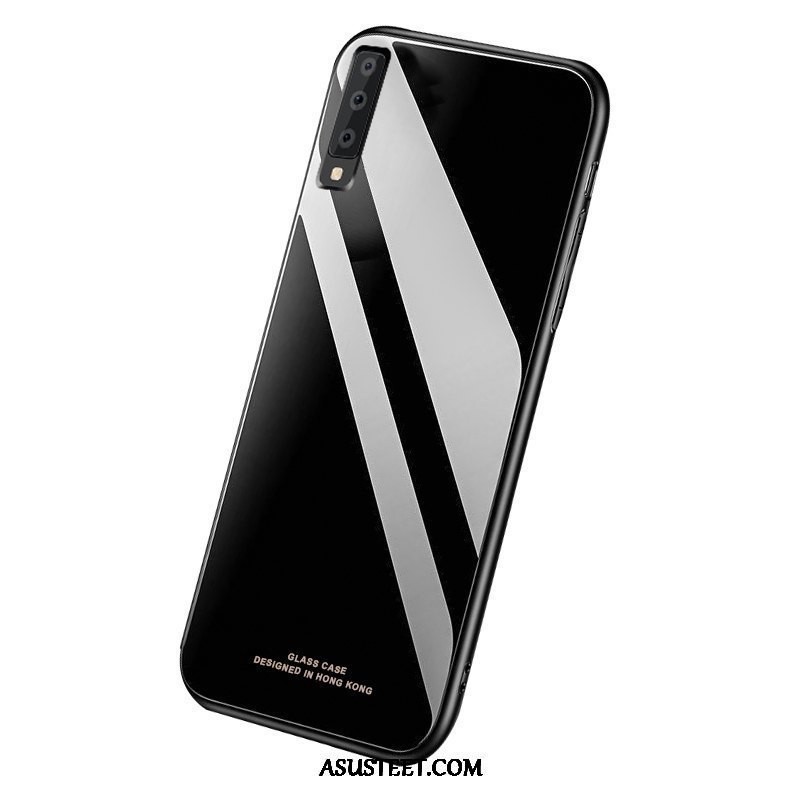 Samsung Galaxy A7 Kuori Kuoret Yksinkertainen Uusi Musta Puhelimen Kiinteä Väri