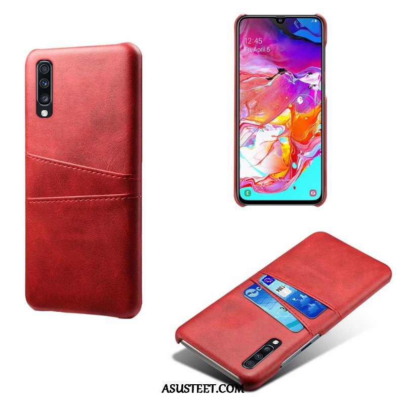 Samsung Galaxy A70s Kuoret Suojaus Murtumaton Nahka Kotelo Persoonallisuus