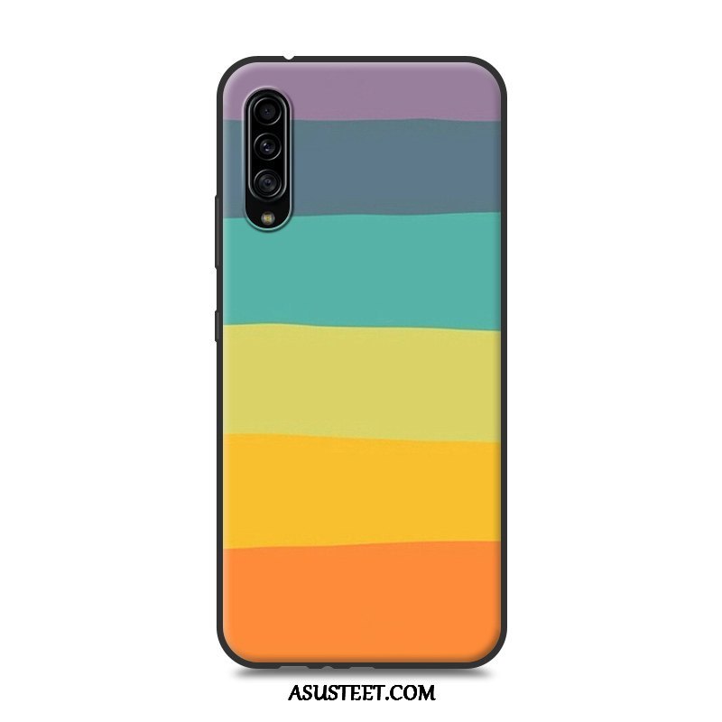 Samsung Galaxy A90 5g Kuori Kuoret Suojaus Pesty Suede Tähti Murtumaton