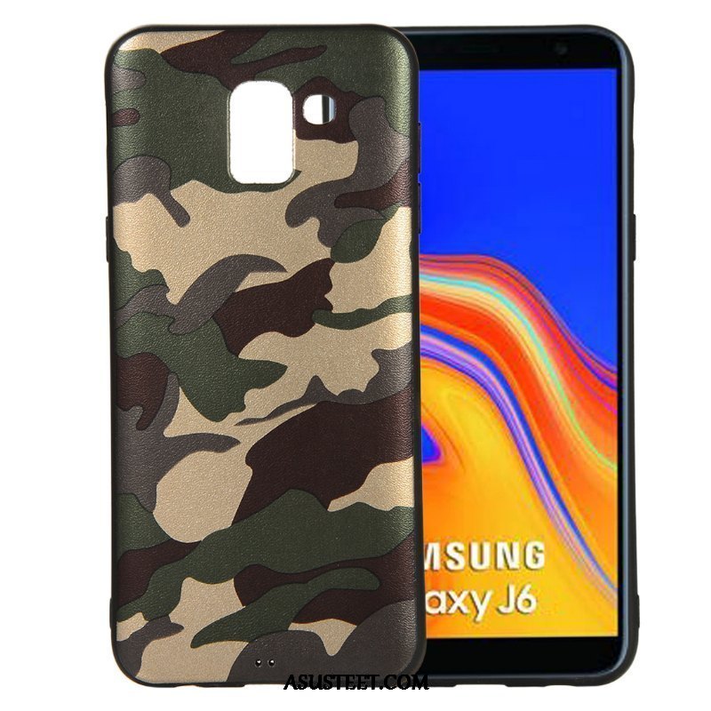 Samsung Galaxy J6+ Kuoret Tide-brändi Suojaus Kuori Naamiointi Pehmeä Neste