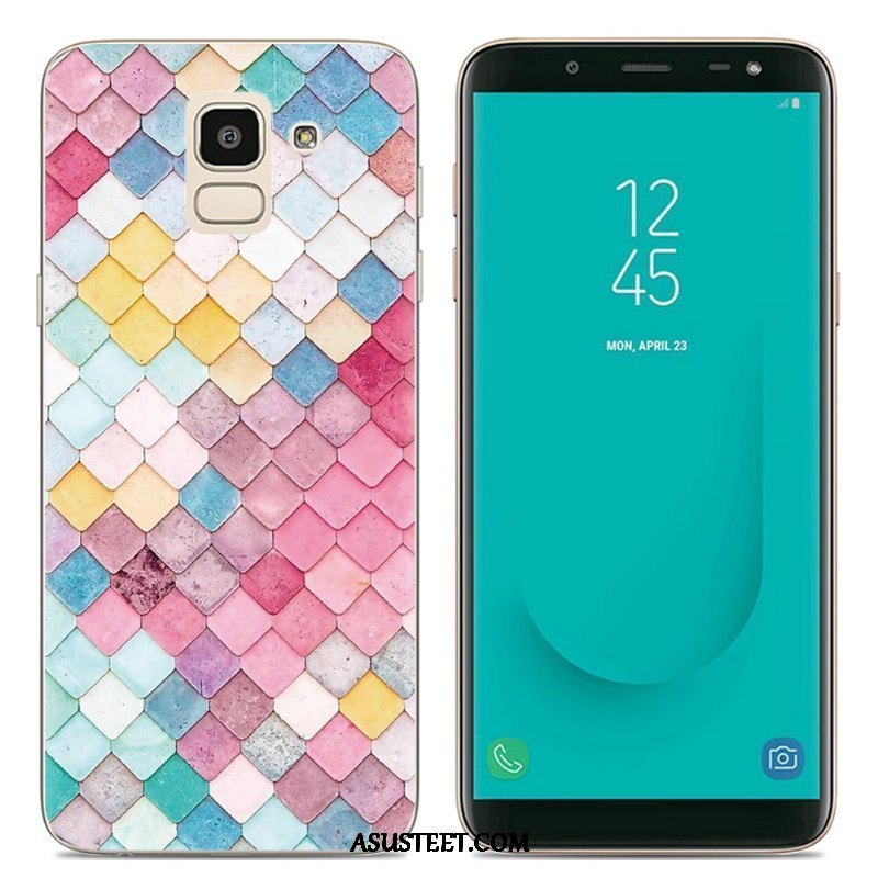 Samsung Galaxy J6 Kuori Kuoret Luova Kotelo Monivärinen Tähti