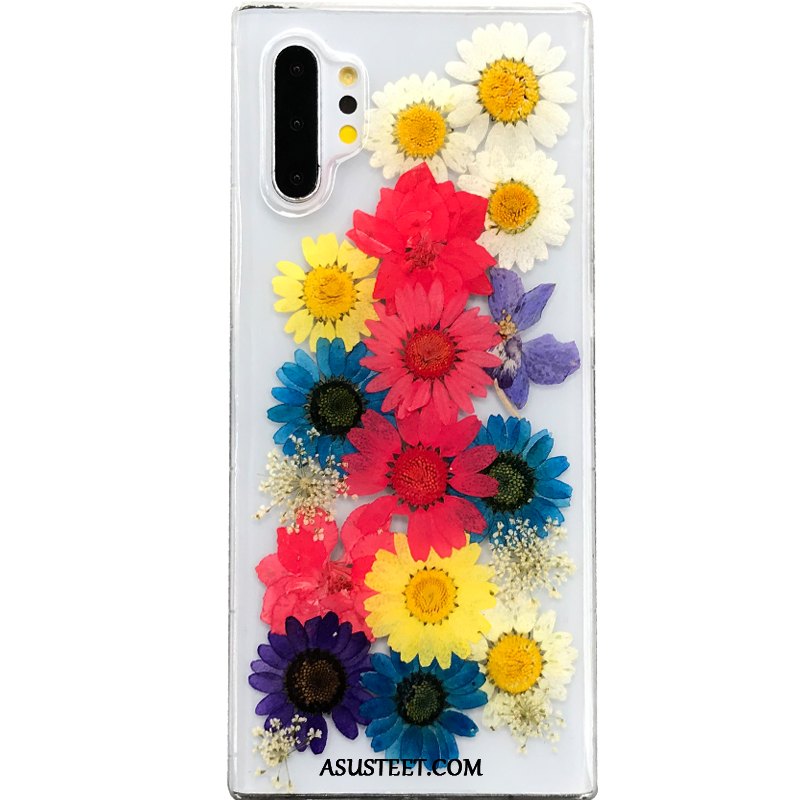 Samsung Galaxy Note 10+ Kuoret Puhelimen Ripustettavat Koristeet Kukka Trendi Pehmeä Neste