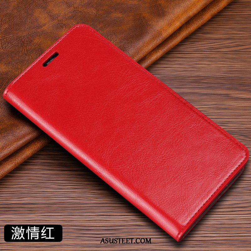 Samsung Galaxy Note 10 Lite Kuoret Lehmä Tähti Puhelimen Nahkakotelo Punainen
