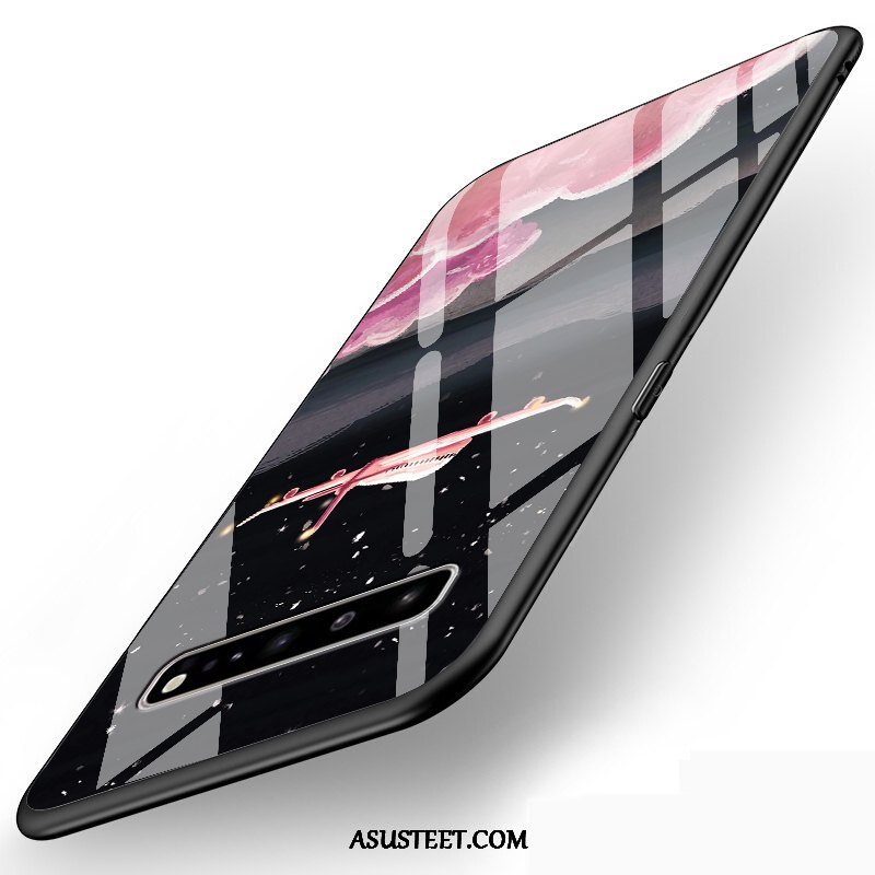 Samsung Galaxy S10 5g Kuoret Musta Pehmeä Neste Tähti Kuori Tide-brändi