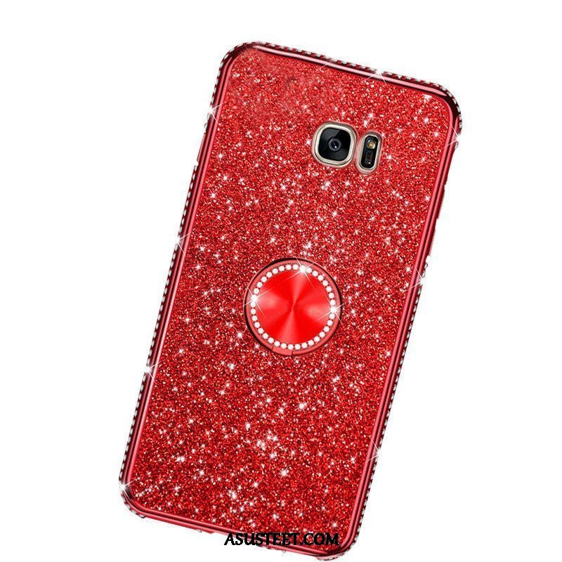 Samsung Galaxy S7 Kuori Kuoret Kotelo Jauhe Tähti Rhinestone Inlay Trendi