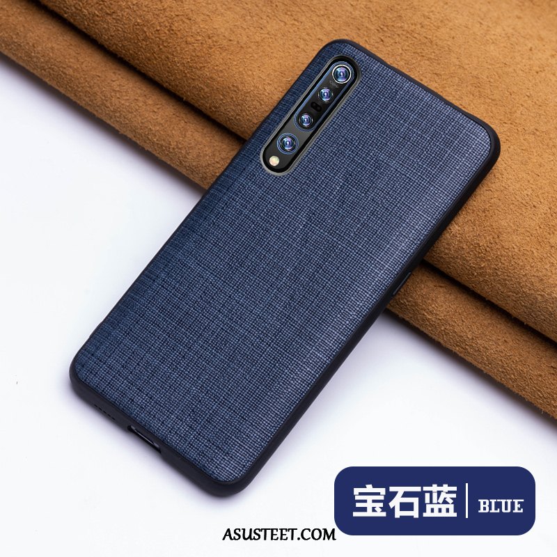 Xiaomi Mi 10 Pro Kuoret Ylellisyys Muokata Sininen Aito Nahka Liiketoiminta