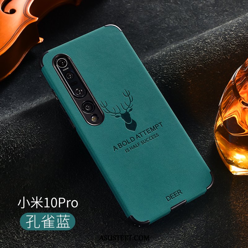 Xiaomi Mi 10 Pro Kuori Kuoret Ylellisyys Pehmeä Neste Tila Kotelo Vihreä