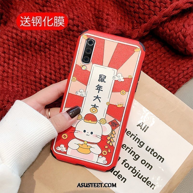 Xiaomi Mi 9 Lite Kuoret Puhelimen Mulberry Silkki Karkaisu Nuoret Kukkakuvio