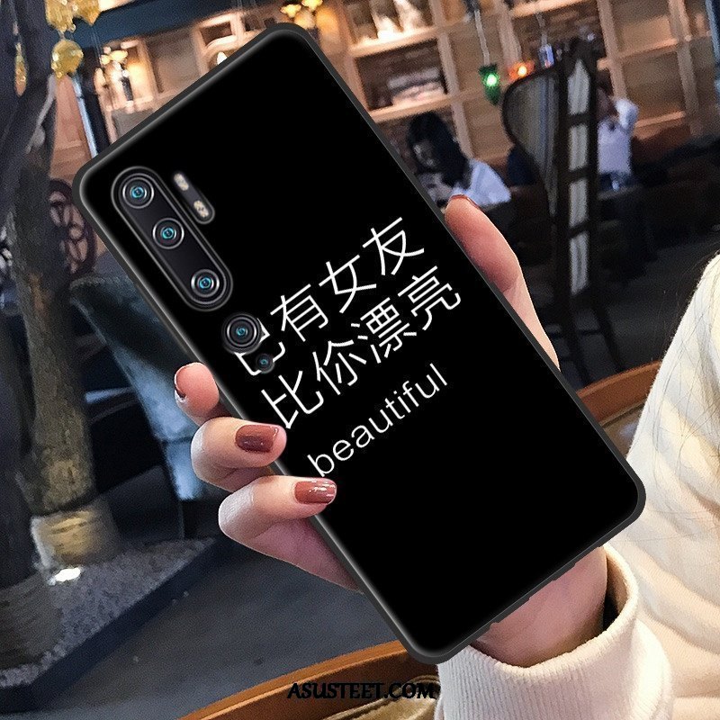 Xiaomi Mi Note 10 Kuoret Pehmeä Neste Pieni Puhelimen Kuori Musta