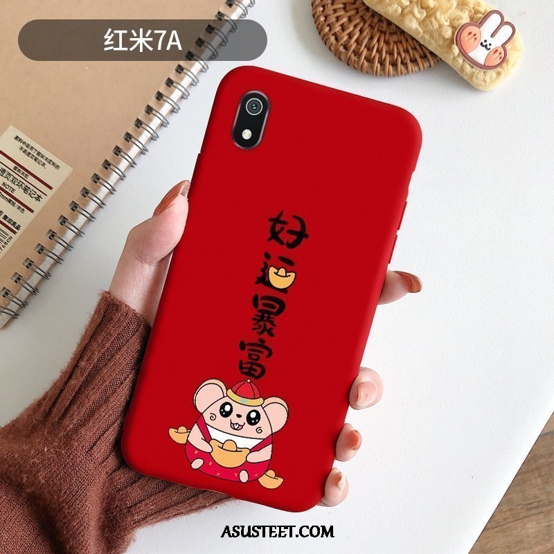 Xiaomi Redmi 7a Kuori Kuoret Persoonallisuus Ihana Luova Punainen Sarjakuva