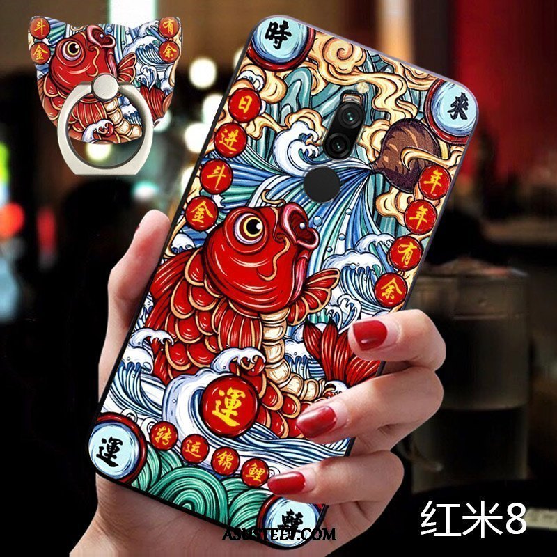Xiaomi Redmi 8 Kuoret Net Red Kuori Pieni Tide-brändi Punainen
