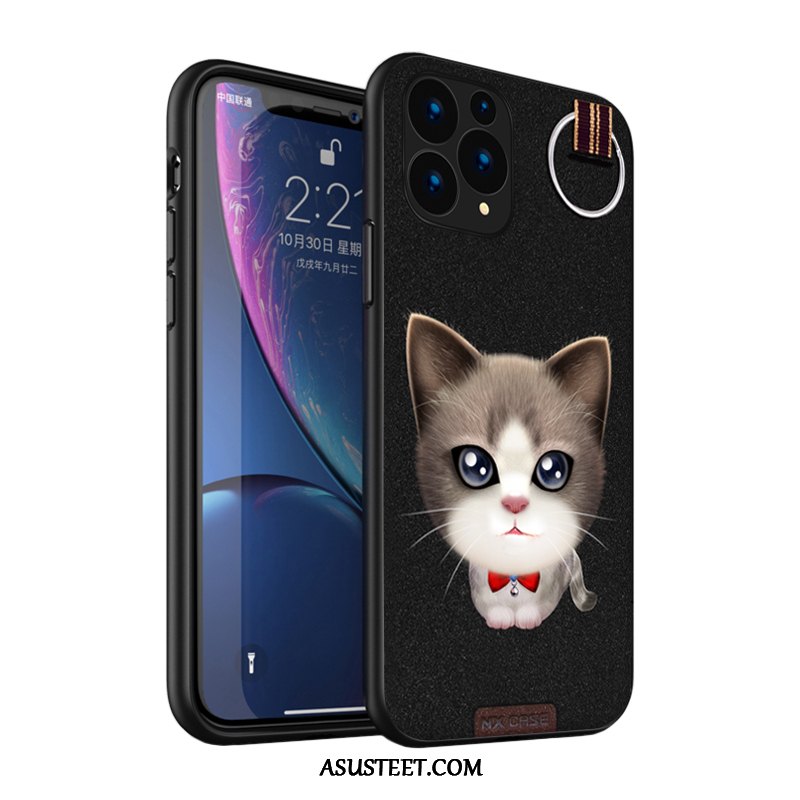 iPhone 11 Pro Max Kuoret Musta Ulotteinen Net Red Kuori Kissa