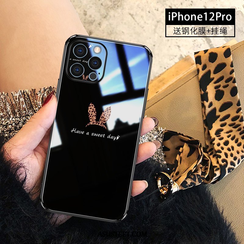 iPhone 12 Pro Kuori Kuoret Puhelimen Lasi Tila Leopardi Ripustettavat Koristeet
