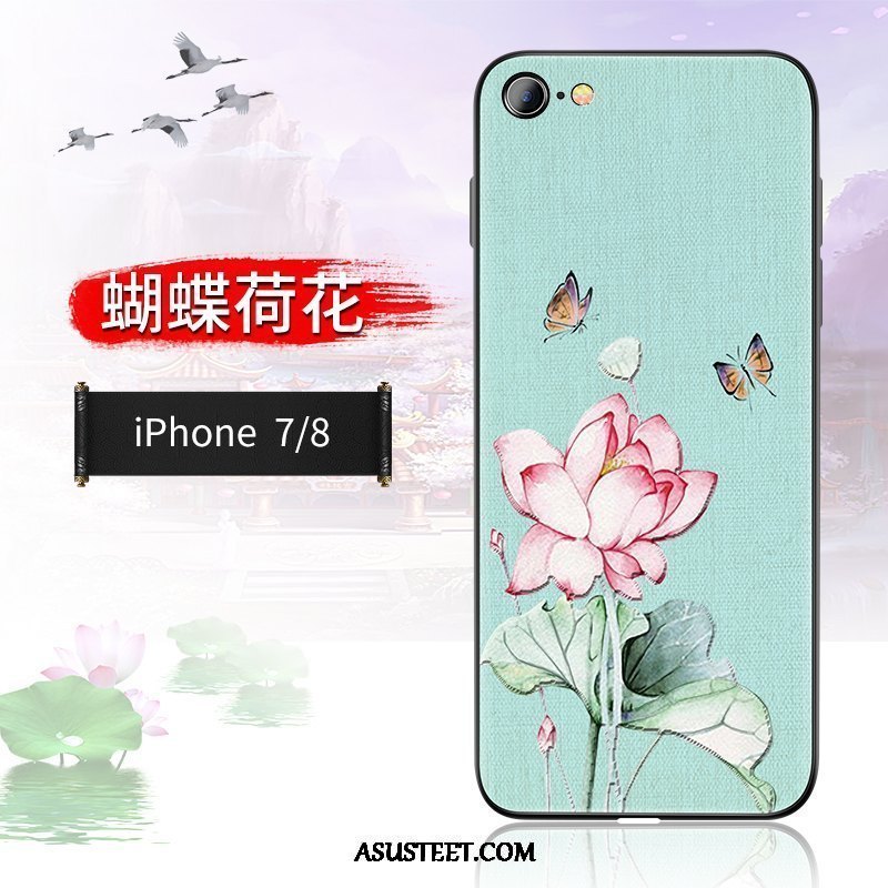 iPhone 7 Kuoret Puhelimen All Inclusive Suojaus Pehmeä Neste Kiinalainen Tyyli