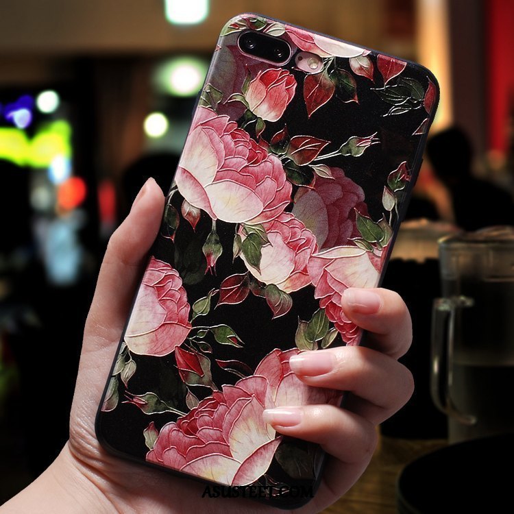 iPhone 7 Plus Kuori Kuoret Murtumaton All Inclusive Kiinalainen Tyyli Pesty Suede Silikoni