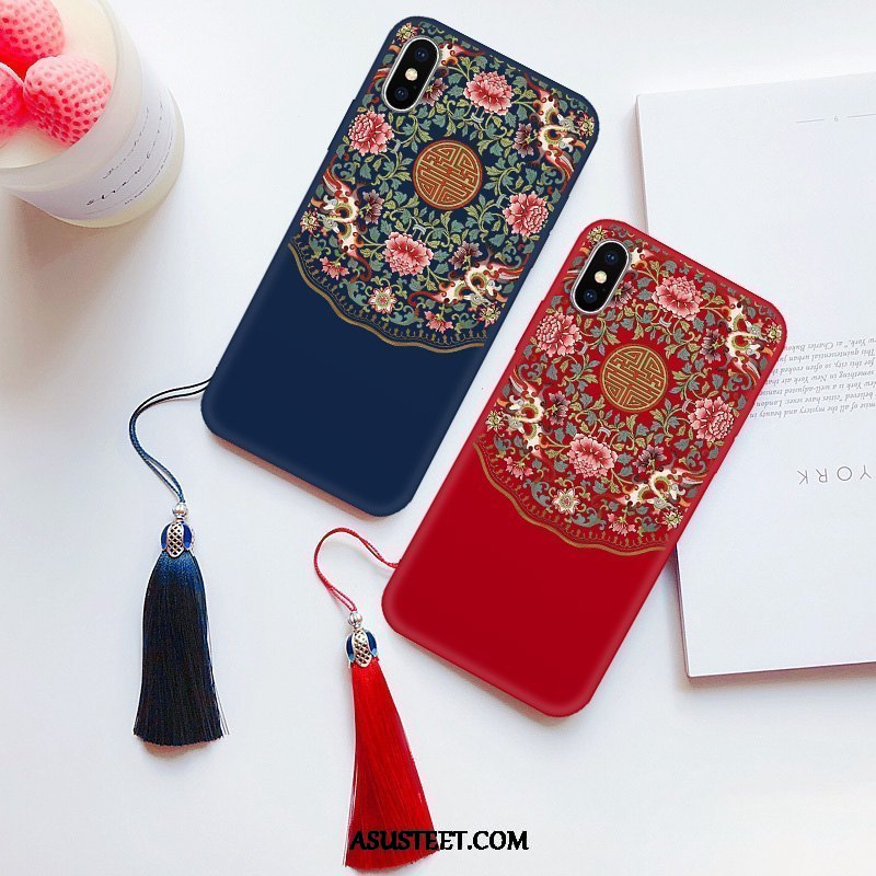 iPhone X Kuoret Palatsi Suuntaus All Inclusive Pesty Suede Suojaus