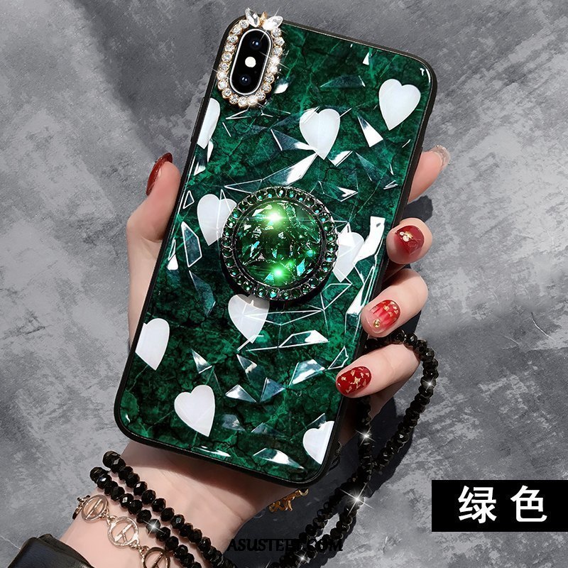 iPhone Xs Max Kuoret Ripustettavat Koristeet Rhinestone Inlay Rakkaus All Inclusive Kuori